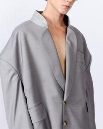 MASSIVE MAO COLLAR BLAZER