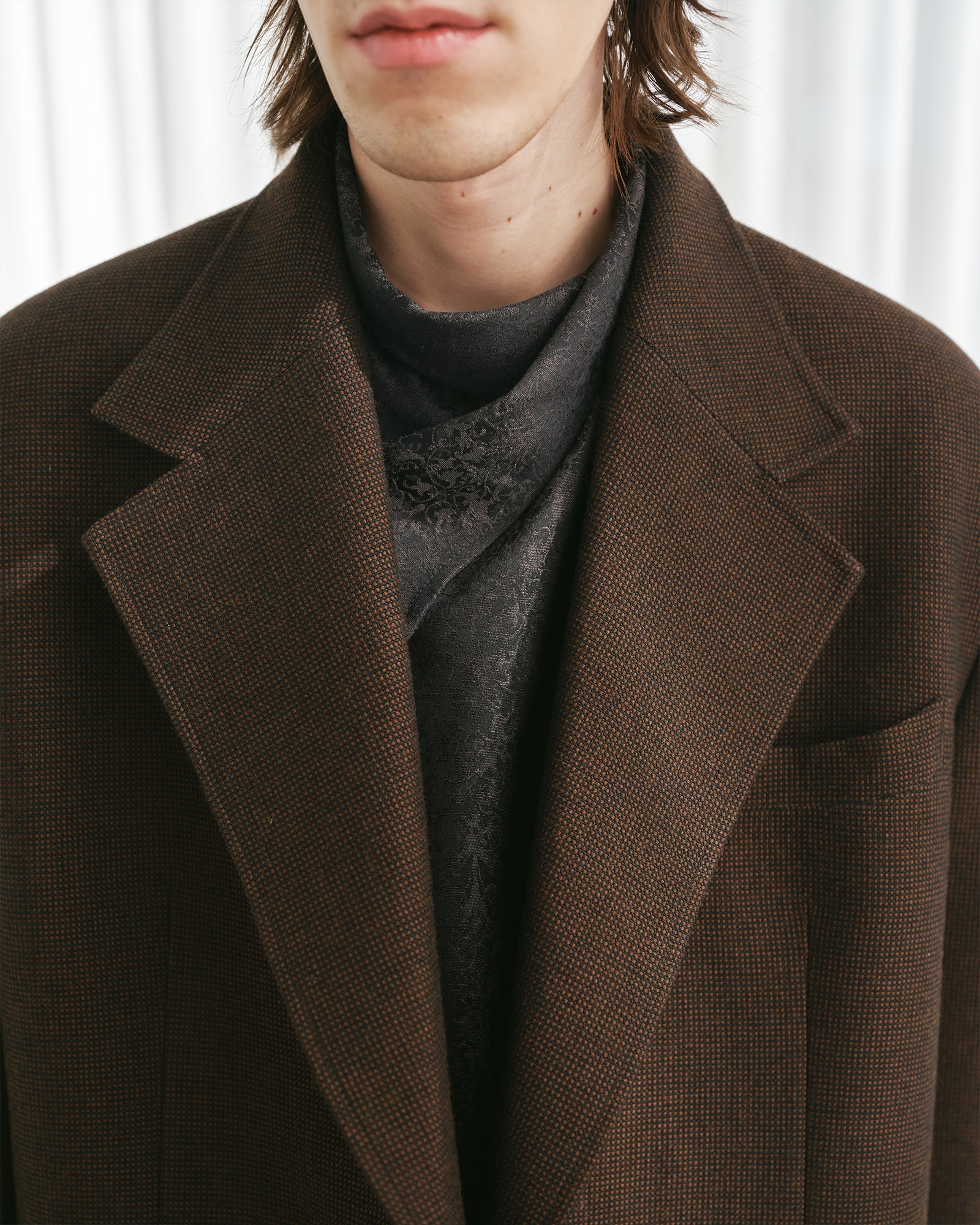 NOTCHED LAPEL OVERSIZED BLAZER