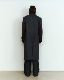 STRUCTURED WOOL COAT